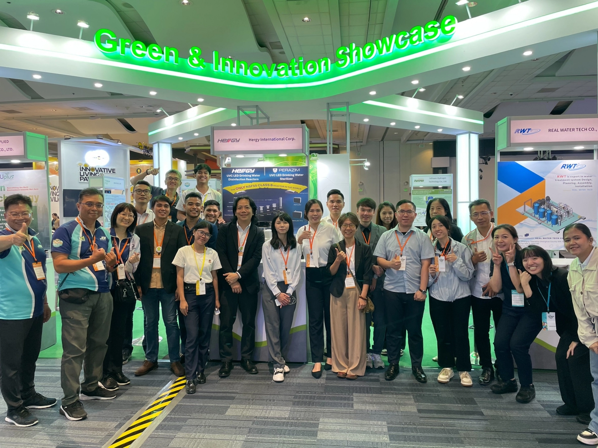 菲律賓台灣形象展3度登場 拚創5270萬美元商機——綠色與創新雙引擎點亮SMX